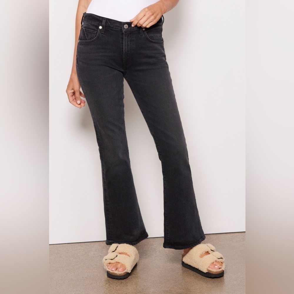 Citizens of Humanity Emannuelle Black Bootcut Jeans Size 25